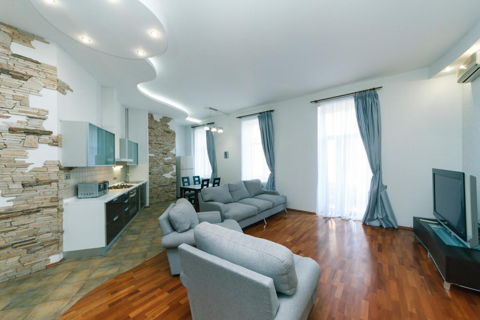 Апартаменты Lux Near Maidan, Khreschutyk 3Br Киев Экстерьер фото